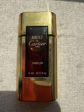Vintage Must Be Cartier Mini Parfum